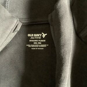 Old Navy Active Dynamic Fleece Hoodie Kids XXL (18) black NWT